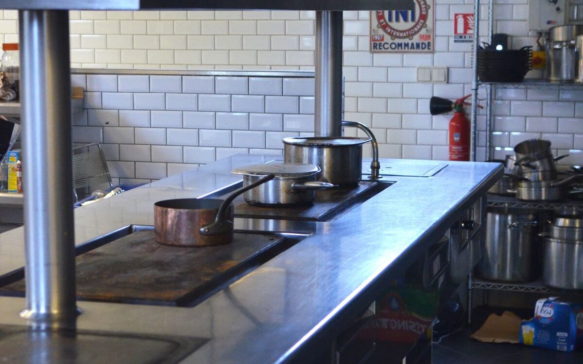 Commercial kitchen plumbing and stainless steel fitout for a Geelong business