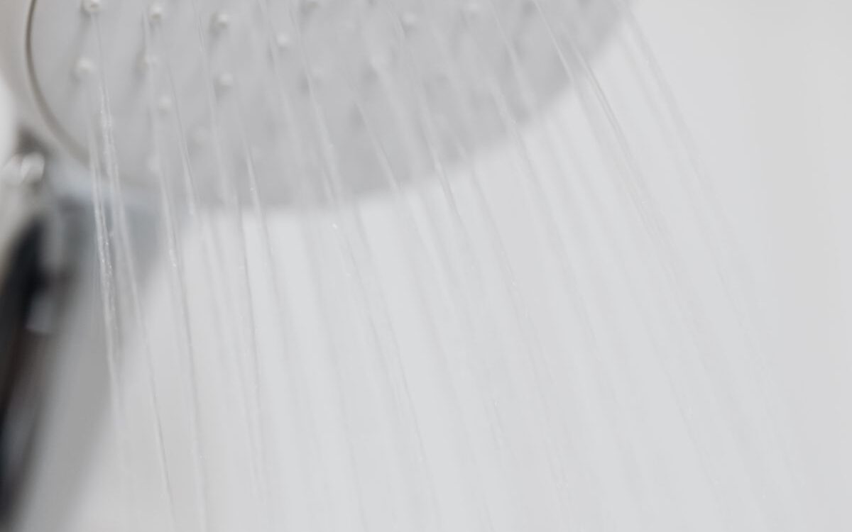 Weak water flow from a tap caused by low water pressure